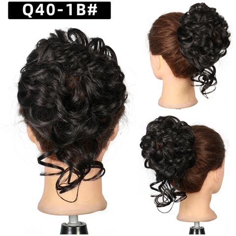 Chignon Lungo Che Avvolge Il Parrucchino Scruchie - Foto 4