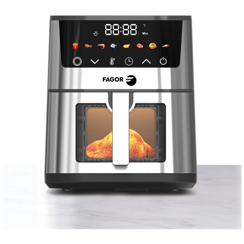 Friggitrice fgaf220v-1 Capacità 5 Litri 1400 Watt Colore Grigio - Foto 1