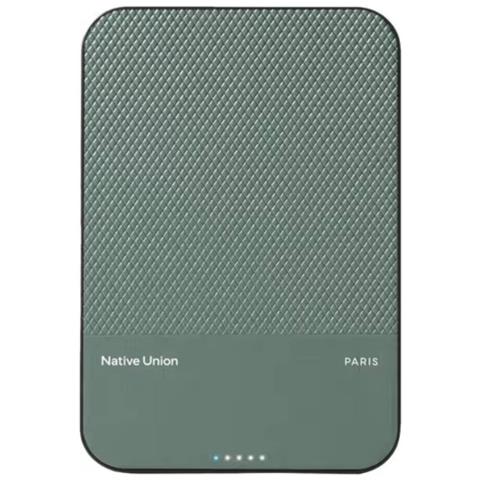 Batteria Esterna Magnetica 5000mah Magsafe & Qi2, Verde - Foto 1