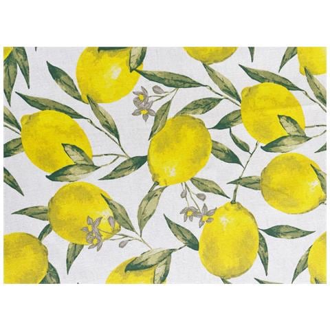 Tovaglia Per Salotto Cucina Tavolo 100% Cotone Made In Italy Peschiera Rp 140x360 Peschiera - Foto 2