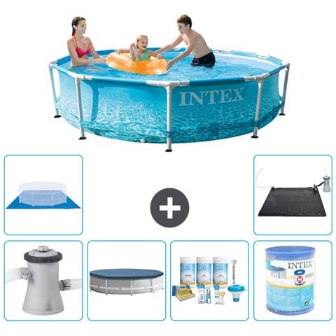 Piscina Fuori Terra - In Giro - 305x76 Cm - Blu - Include Accessori Coordinati A1373 - Foto 1