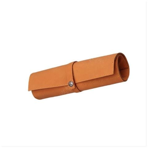 Custodia Portatile Per Iwatch In Pelle Pu A Rotolo Brown - Foto 1