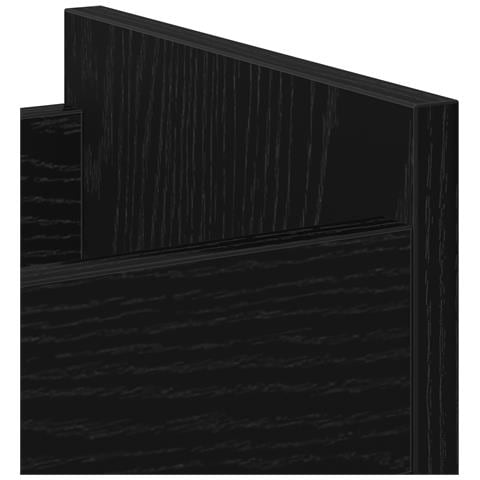 Armadio Rolling  Nero Rovere 60x22x79 cm Legno ingegnerizzato - Foto 9