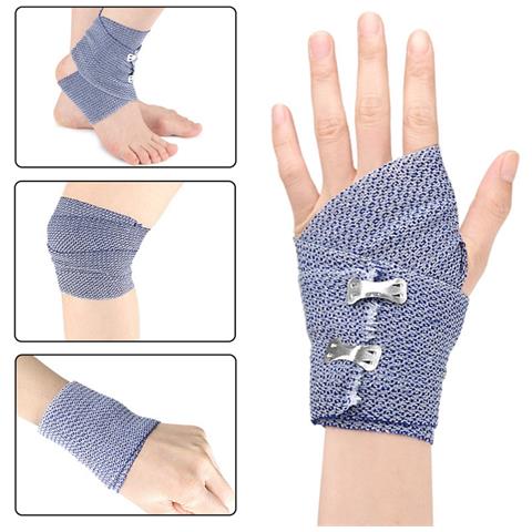 Fascia Di Raffreddamento Sportiva Blu: Supporto Elastico Per Compressione E Protezione - Foto 2