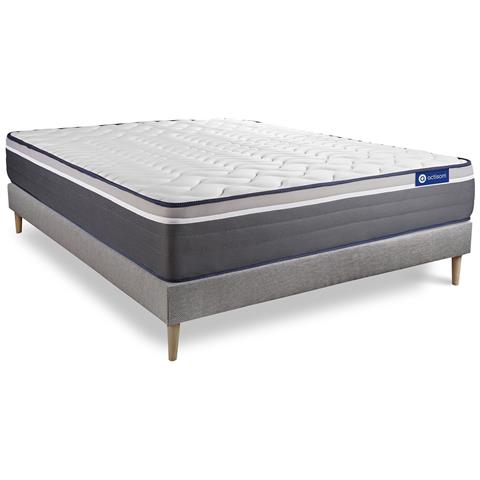 Kit Rete E Materasso Actilatex Plus 120x190cm - Spessore : 26cm - Lattice E Memory Foam- Molto Rigido - Foto 2
