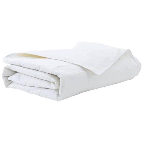Quilt e Piumini Bianco 155 x 200 cm Piume - Foto 1