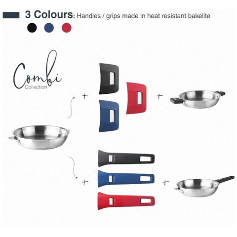 Padella In Acciaio Inox Da 28 Cm - 56728 - Foto 4