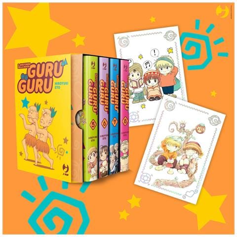 Hiroyuki Eto - Guru guru. Il girotondo della magia. Box. Con gadget. Vol. 5-8 - Foto 1