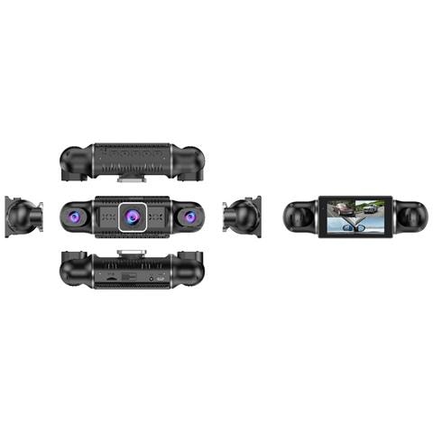 Dash Cam Wifi A Quattro Obiettivi Ad Alta Definizione C312/y10 - Registrazione A Quattro Canali Con Scheda Tf Da 32gb - Foto 2