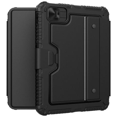 Custodia Con Tastiera E Paraurti Per Ipad 10.9"" / 11"" Retroilluminata E Antiurto, Nero - Foto 1