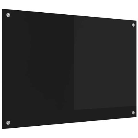 Rivestimento da Cucina Nero 90 x 60 cm vetro temperato - Foto 1