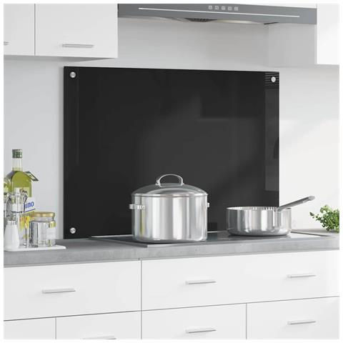 Rivestimento da Cucina Nero 90 x 60 cm vetro temperato - Foto 2
