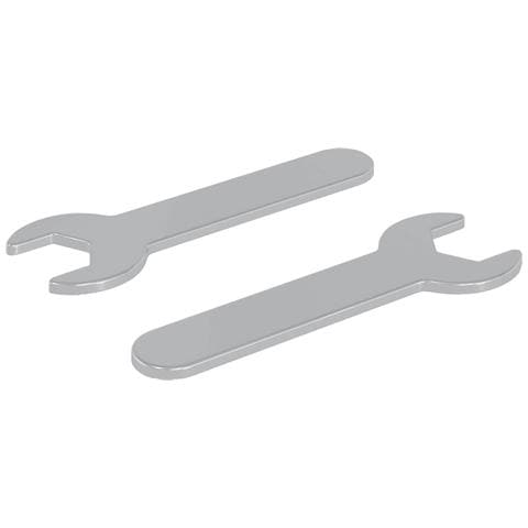 Chiave inglese 2 pcs Argento 13 mm Ferro - Foto 1
