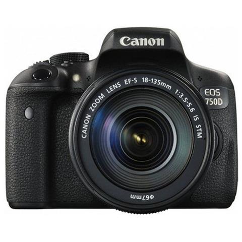 EOS 750D Kit 18-135 IS STM Nero Sensore CMOS 24 Mpx Display 3" Filmati Full HD Wi-Fi / NFC - Foto 17