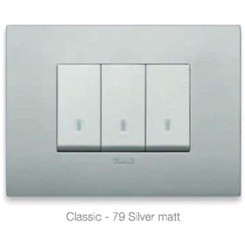 19653/79 - Placca Classic 3m Silver Matt - Foto 2