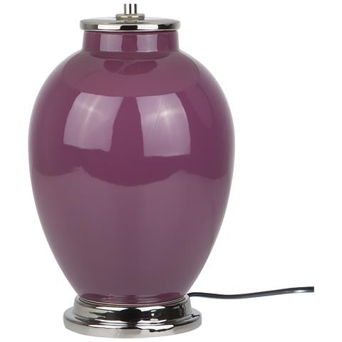 Lampada Da Tavolo In Ceramica In Color Viola Brenta - Foto 38
