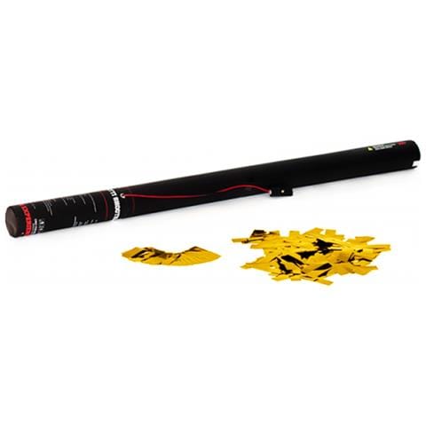 Electric Confetti Cannon 80cm, Gold - Foto 1