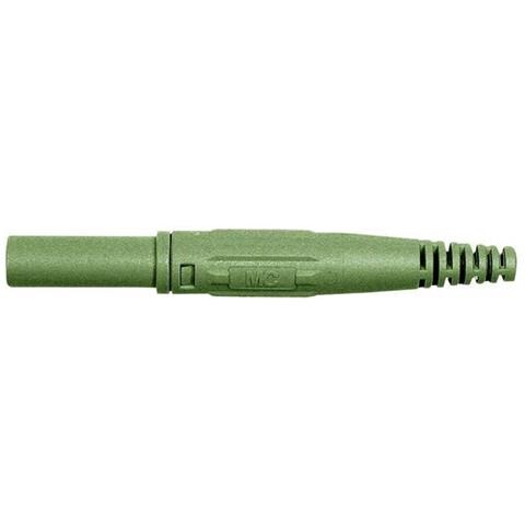 Xl-410 Spina Da Laboratorio Spina Dritta Ø Perno: 4 Mm Verde 1 Pz. - Foto 1
