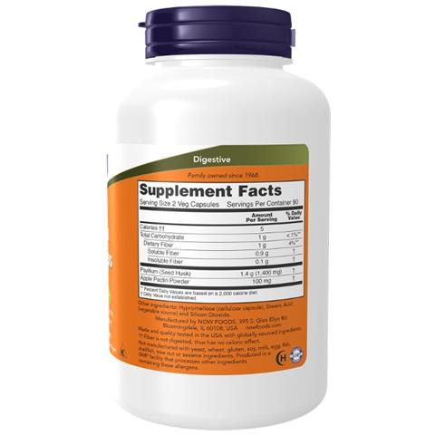 Psyllium Husk 700 Mg Veg - 180 Capsules - Buccia Di Psyllium - Foto 3