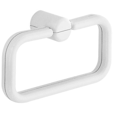 Porta Salviette Con Anello In Resina Bianca Art. 2970 - Foto 1