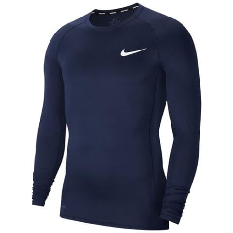 Pro Longsleeve Bv5588-452, Uomo, Blu, Longsleeve, Numero: Xl Eu - Foto 1
