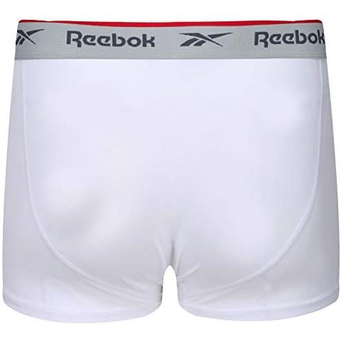 Ovett, Boxer Baule Uomo, Nero / bianco / grigio Marl, S - Foto 2