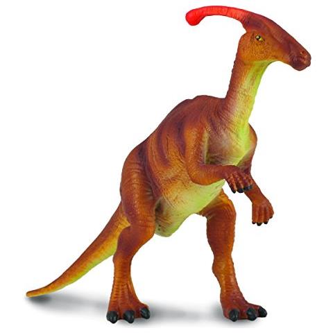 Una Figura Di Dinosauro Giocattolo Parasaurolophus - Modello Autentico Dipinto A Mano E Approvato Da Paleontologo - Foto 1