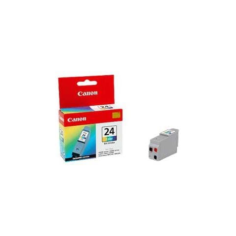 BCI-24C Cartuccia Ink Originale Ciano Magenta Gialla per Canon Pixma iP1000 iP1500 Capacità 170 Pagine - Foto 1