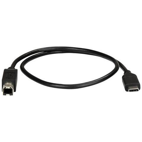Cavo Stampante USB-B a USB-C da 0,5 m - USB 2.0 - Cavo periferica per Stampante USB Tipo-C - Foto 2
