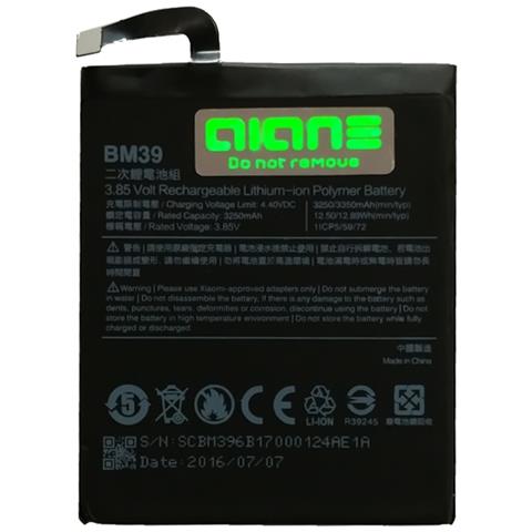 Batteria Per Xiaomi Mi 6, Mi6 - Bm39 - 3250mah - Foto 1