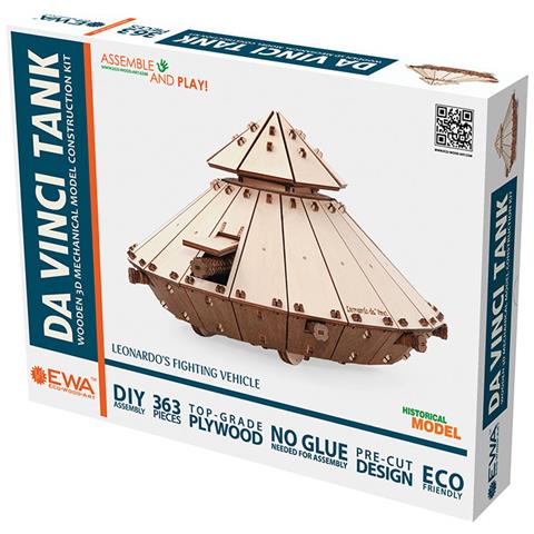 Modello 3d In Legno - Carro D'assalto 25,3 Cm - Foto 1