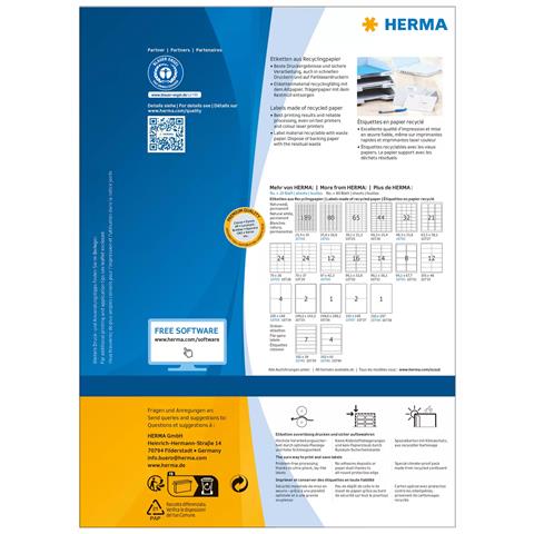 10729 etichetta per stampante Bianco Etichetta per stampante autoadesiva - Foto 2