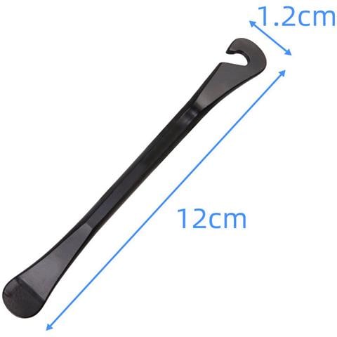 Leve Per Pneumatici Per Biciclette Cucchiaio Per Pneumatici Strumento Per Cambiare Il Ferro Leve Per Pneumatici Per Biciclette, Confezione Da 3 Black - Foto 2