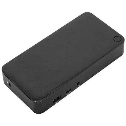 DOCK315EUZ Hub di Interfaccia USB 3.2 Gen 1 (3.1 Gen 1) Type-A + Mini DisplayPort 1.2 Nero - Foto 1