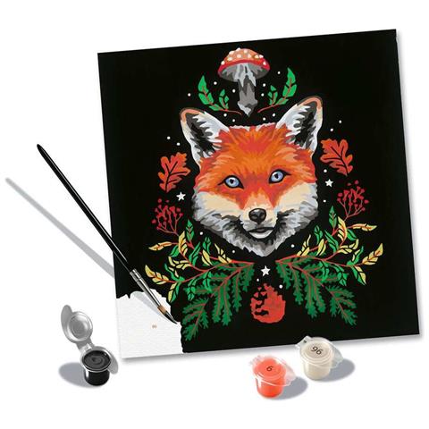 Set Pittura Per Numeri Ravensburger Fox 22 Pezzi - Foto 2