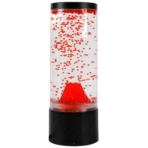 Lampada Lava Itotal Rotonda 10,5 X 30 Cm Rosso - Foto 1