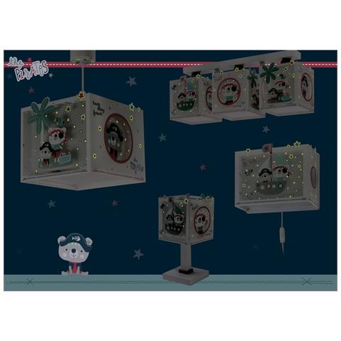 Lampada Da Comodino Per Bambino The Pirates Pirati - Foto 8