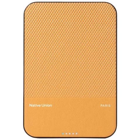 Batteria Esterna Magnetica 5000mah Magsafe & Qi2, Giallo - Foto 1