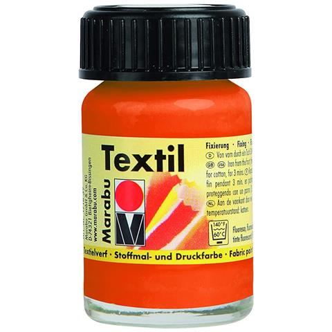 Marabu - Colori Per Tessuti ""textil Plus"" 15ml - Colore Albicocca 025 - Foto 1