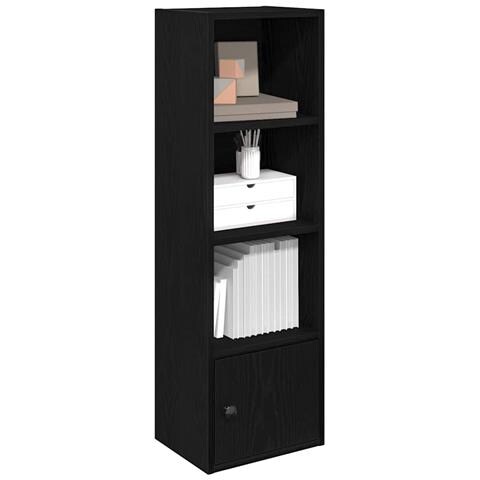 Libreria Rovere Nero 31x24x102 Cm In Legno Multistrato - Foto 1