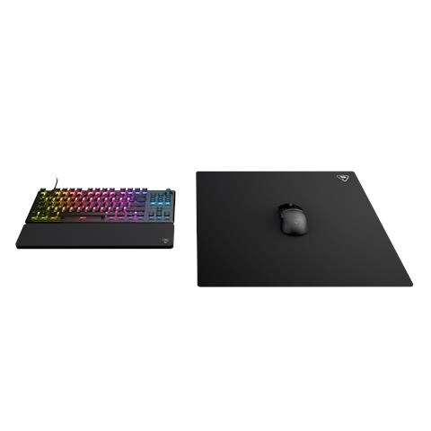 Sense Core Square Tappetino per mouse per gioco da computer Nero - Foto 7