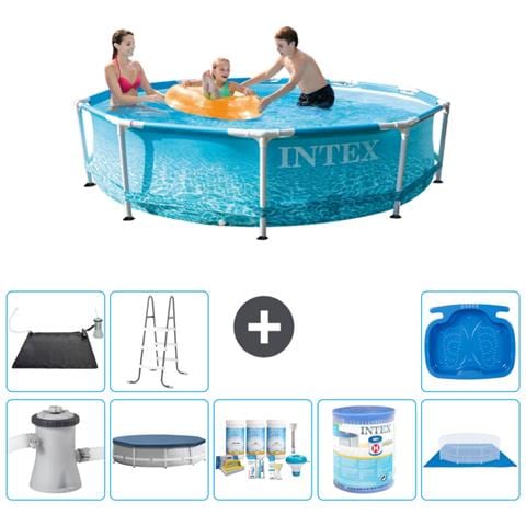 Piscina Fuori Terra - In Giro - 305x76 Cm - Blu - Include Accessori Coordinati A1374 - Foto 1