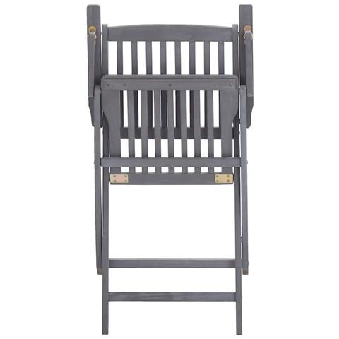 Lusso Casadino - Sedie Da Giardino Pieghevoli 6pz Con Cuscini In Massello Acacia - Foto 8