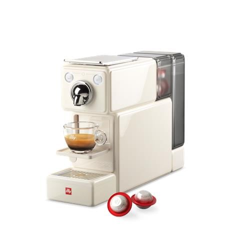Macchina da Caffè Espresso Semi Automatica X3 XCAPS Serbatoio 0.8 Lt. Potenza 1400 Watt Colore Argento Bianco - Foto 5