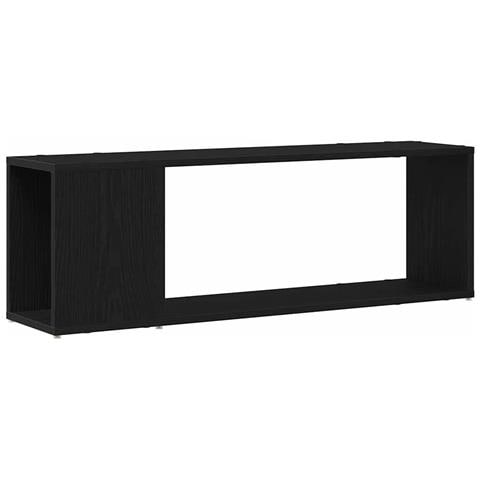 Scaffale in Nero Rovere 100x24x32 cm in Legno Ingegnerizzato - Foto 1