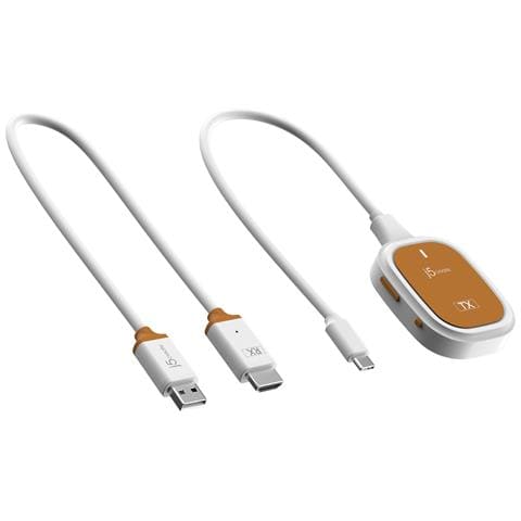 j5create JVWAW61, Dongle, USB, USB tipo-C, Bianco, 1 A, 0 - 40 °C - Foto 2