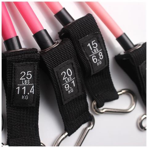 Set Di Corde Di Resistenza Da 18 Pezzi, 150 Libbre Per Donne, Set Da 11 Pezzi - Foto 7