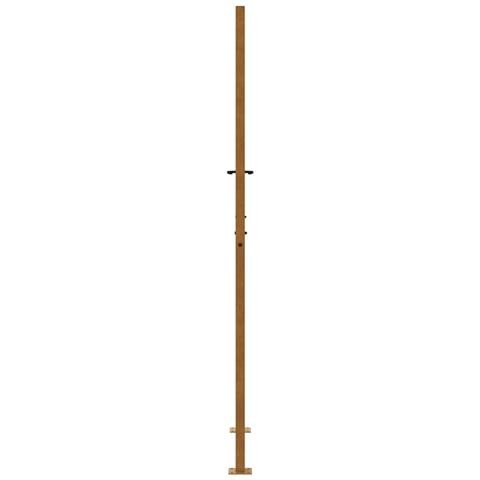 Cancello da Giardino 105x205 cm Acciaio Corten Design a Fiamma - Foto 8