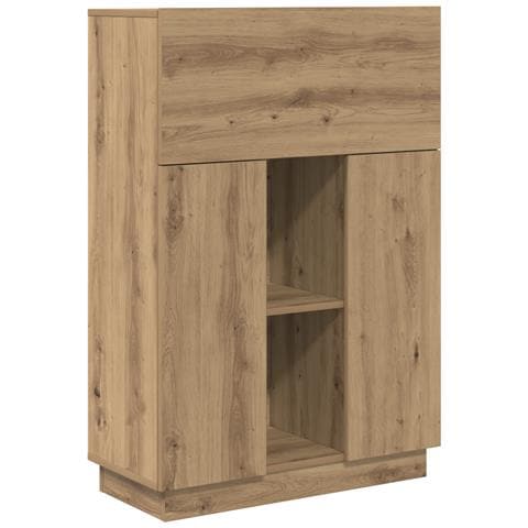 Scrivania in Rovere Artigianale Rovere Artigianale Truciolato Media - Foto 1