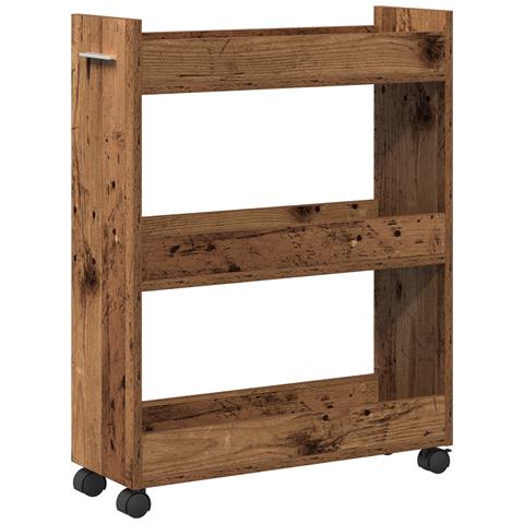 Armadio Rolling  in legno vecchio 60x22x79 cm in legno ingegnerizzato - Foto 1